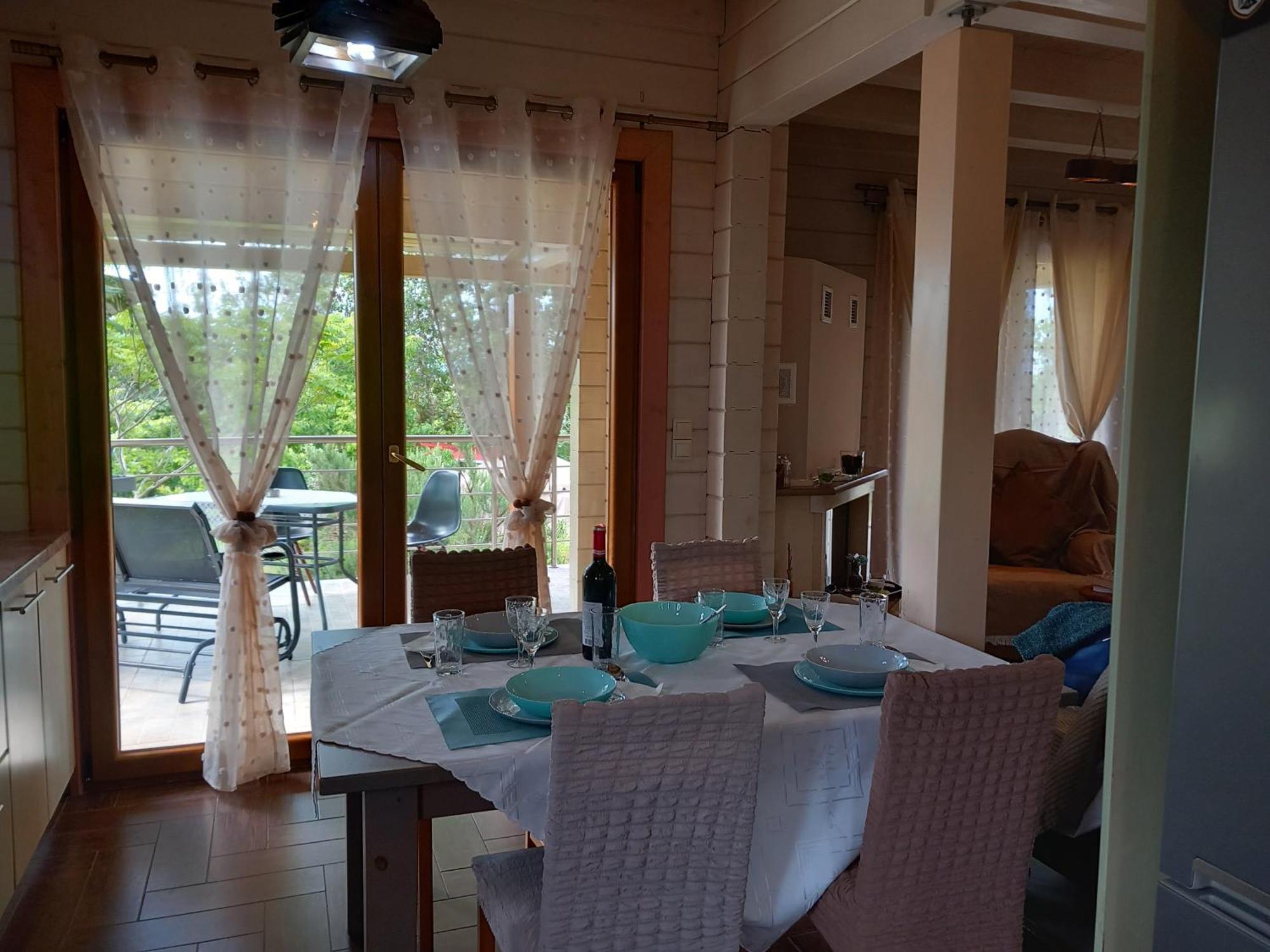 Villa Wooden House Preveza Esterno foto